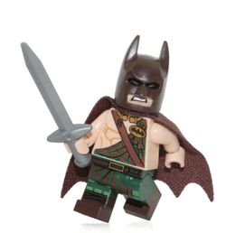 LEGO Batman Movie Tartan Kilt Minifigure | EXCLUSIVE | SH304 - DC Comic Heroes set of TWO