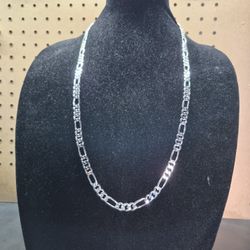 Cuban Link Chain 24 inch 925 Silver