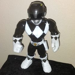 Playskool Heroes Mega Mighties Power Rangers Black Ranger 10-inch Figure $10.00