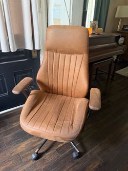 high-back executive desk chair (or office swivel chair