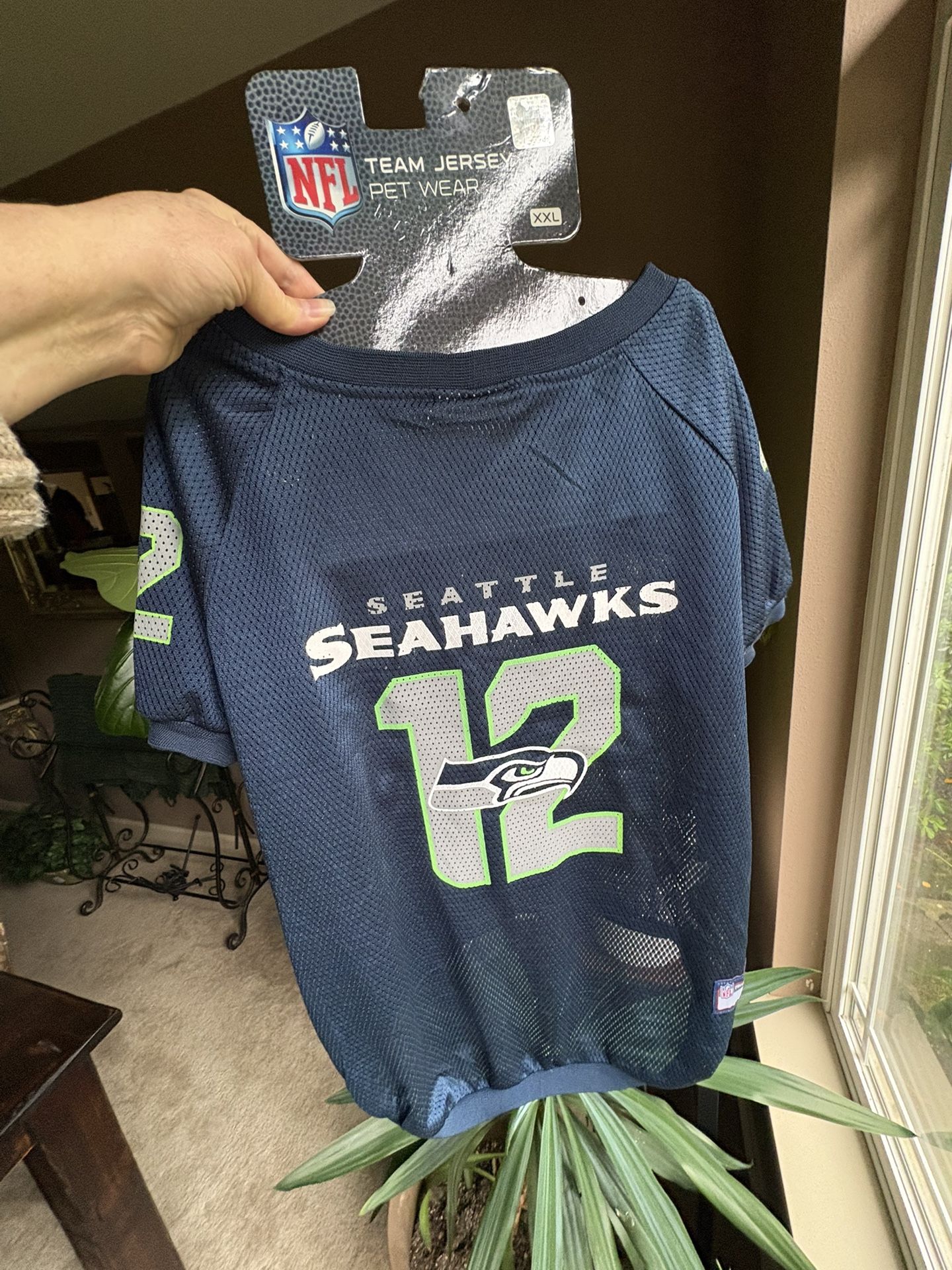Seahawks Dog Jersey (XXL) NEW