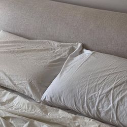 EQ3 Queen Storage Bed – Modern, Great Condition, $1,500 OBO (Retail $2.8k)