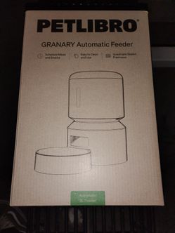 Brand New in Box - Petlibro Granary 3L Automatic Pet Feeder (Black)
