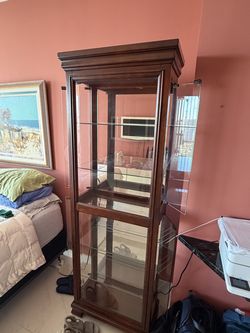 Curio Display Cabinet w/Light