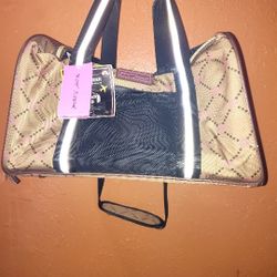 Betsey Johnson Travel Pet Carrier 