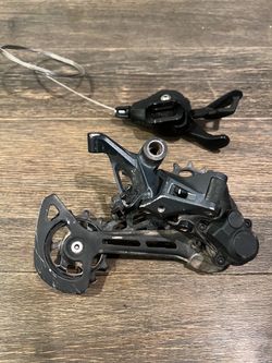 Shimano SLX m7100 12 speed derailleur and shifter