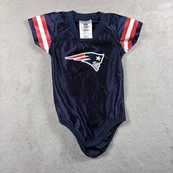 NFL New England Patriots Baby Bodysuit Jersey Size 18 Months New Gerber #2B