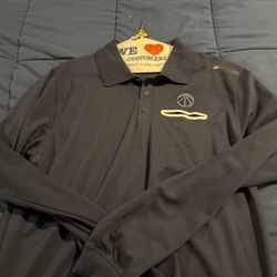 Adidas Washington Wizards Long Sleeve Polo