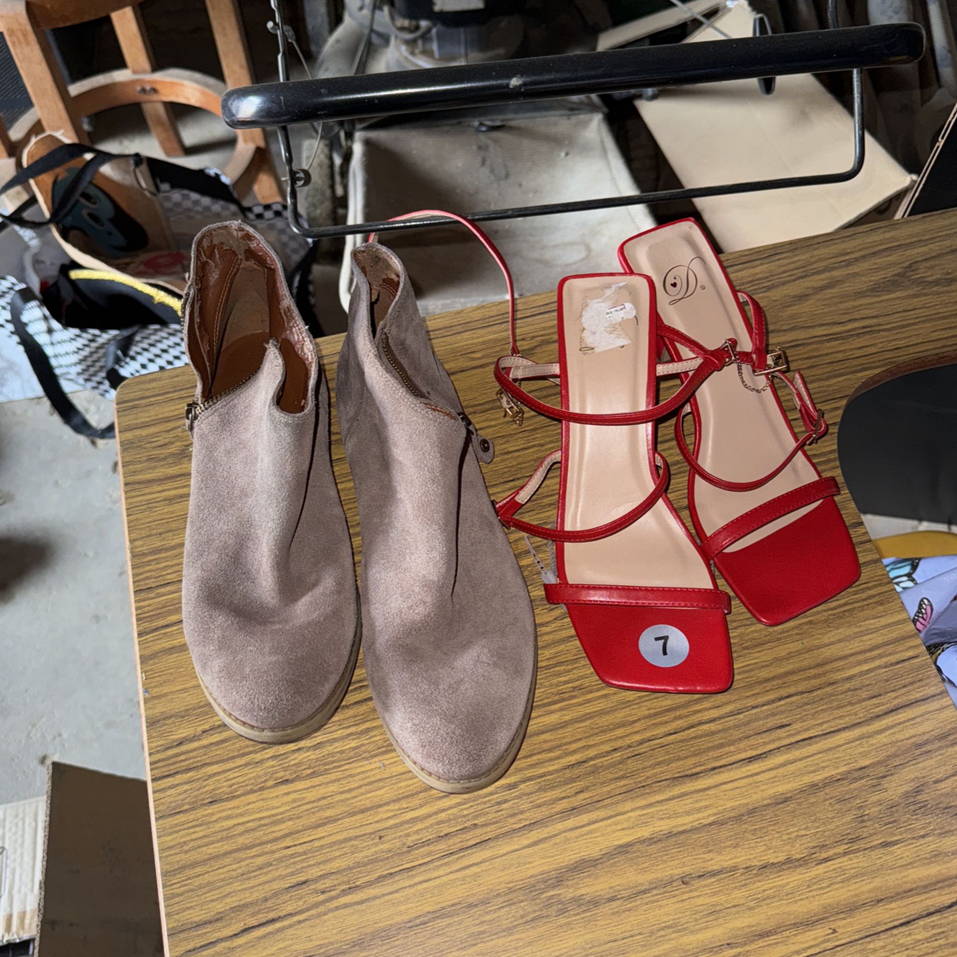 two Pairs Of Shoes $5 for both