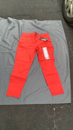 1822 Ankle Skinny Red Skinny Jeans with Tags