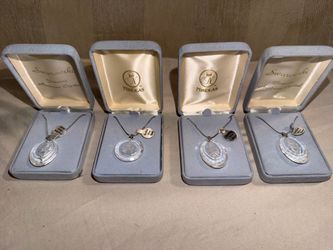 Vintage Austrian crystal necklaces