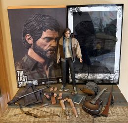 CCToys 1/6 Last Of Us Joel & Ellie W/ Lim Toys Clicker! Set Of 3 Figures! Rare!
