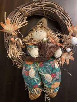 Fall Door Wreath