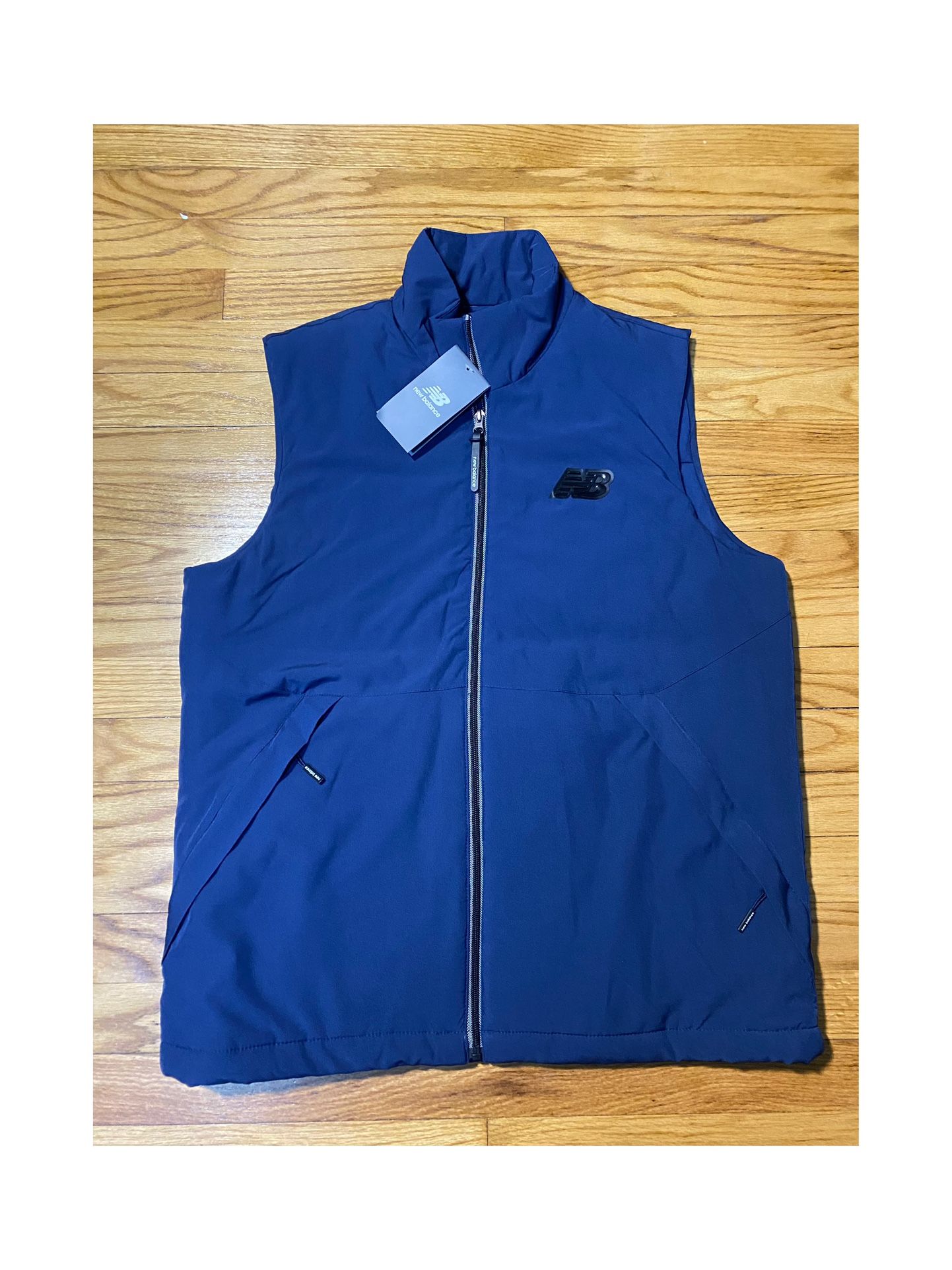 New Balance BLUE Tech Vest Men’s Sz M New!