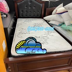Twin bed frame & Mattress Combo