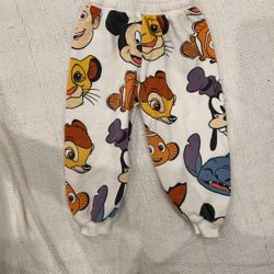 Zara Size 3t 4t Disney Jogger Pants 
