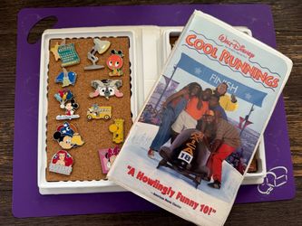 🏁❄️ Vintage Disney Cool Runnings VHS Pin Board ❄️🏁