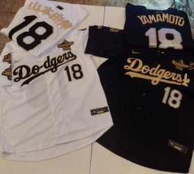 Dodgers Black YAMAMOTO MVP ⚾⚾⚾