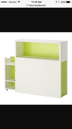 Ikea Flaxa Headboard With Sliding Shelf For Sale In Chandler Az Offerup