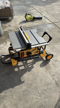 Dewalt 10in Table Saw With Stand 