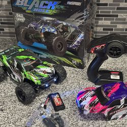 X-TMAGA 1:18 All Terrain RC Car For Adults & Boys (HS18305), 4WD Off-Road RC Truck High Speed Fast 40+ KPH, 4X4 Waterproof Remote Control Car With 2 R