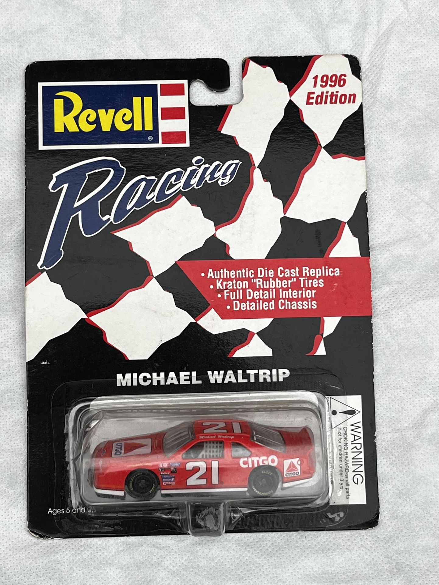 1996 Revell Racing 1:64 Diecast NASCAR #21 Micheal Waltrip