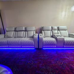 All Power Reclining Sofa And Loveseat. Get Both For $1699 . 3 Colors Too!!