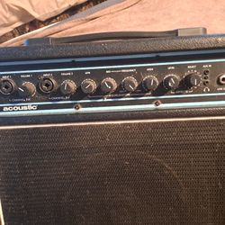 Acoustic Amp , Ag-30 Model, Has Special Effects Built In
