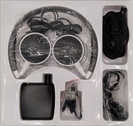 Hearing Amplifier for Seniors, Personal Sound Amplifier, Smart Auto-Gain, Directional Microphone, Rechargeable Battery, Headphones & Earbuds Included
