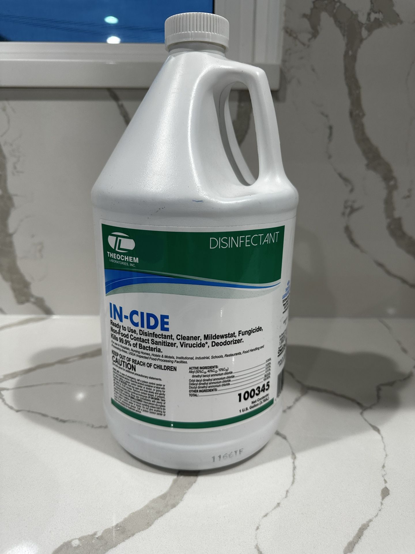 Brand new, sealed In-cide disinfectant 1 gallon. 