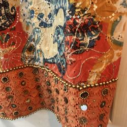 Dress With Beautiful Sequences Size M