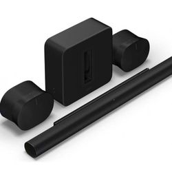 Brand New Sealed!!! Includes Warranty!  Brand New Sealed!  Accessories are additional.  Sonos Ultimate Immersive Set with Arc Ultra. Includes Sonos Ar