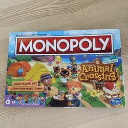 Monopoly Animal Crossing Board Game