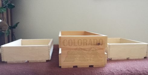 Wood Cheese Boxes