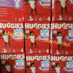 Huggies Size 4 Little Movers 180 Pañales Diapers❗️Nuevos Firm Price