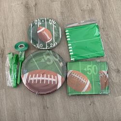 Football Bday Party Set