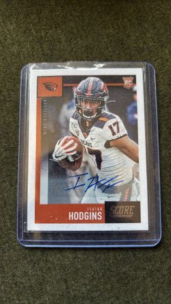 Autographed Football card