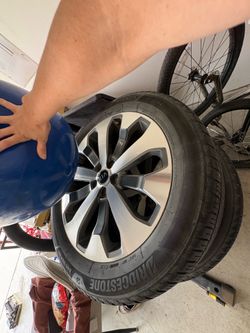 245/50R20 tires and rims