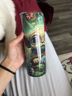 Baby Yoda Graphic Stainless Steel Tumbler