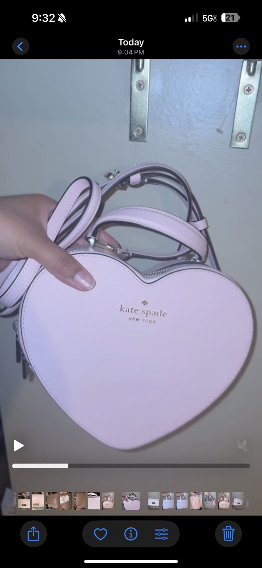 Kate Spade Heart shape Bag