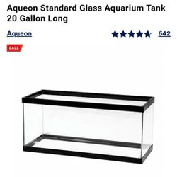 20 Gallon Aquarium 
