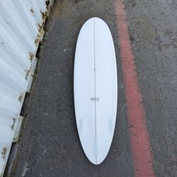 7'0" Tri/Twin+Trailer Fin ANVIL Mid Length Surfboard New
