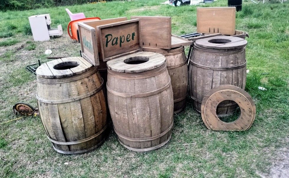 Old Liquor Barrels