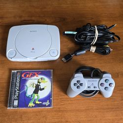Sony PlayStation 1 Slim With Games