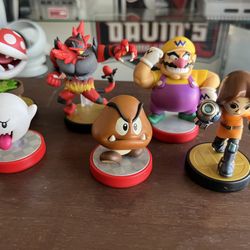 Amiibos - $30 EACH … TRADE IN YOUR GAMES-POKÉMON CARDS-AMIIBO FOR CREDIT*