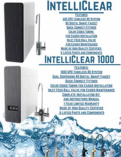 Intelliclear 600 Pro Reverse Osmosis