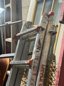 Little Giant folding/adjustable ladder