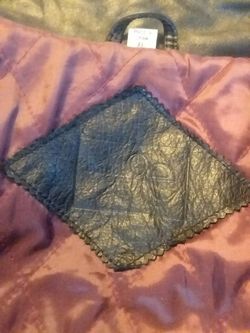 Mens XL leather jacket new $40
