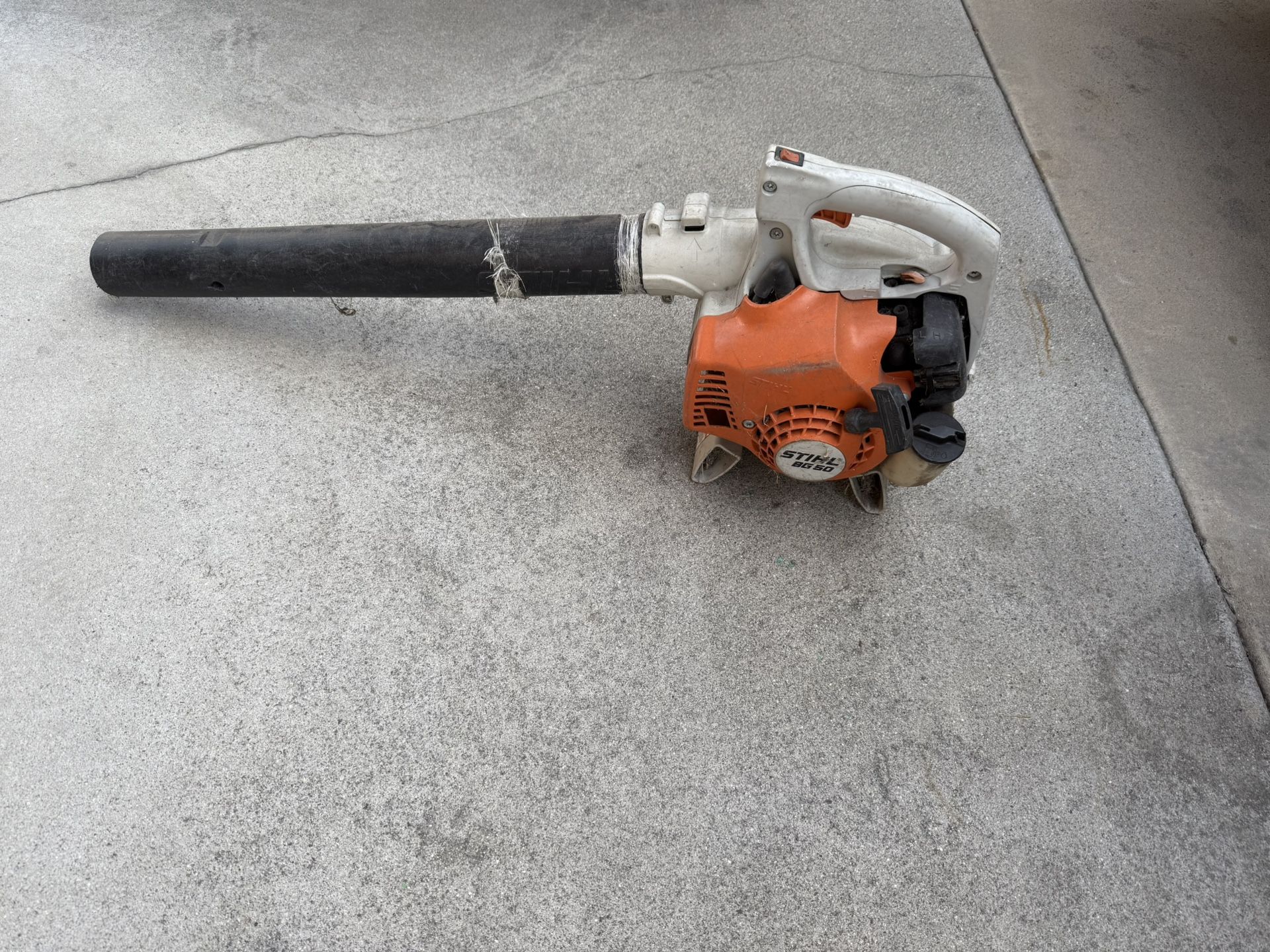 STIHL Leaf Blower/Gas Cans/Work Boots