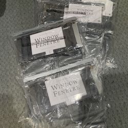 Lot Of 4: Duck River Textile Ellaroma Victorian Grommet Top Window Curtain Drapes For Bedroom Nursery Assorted Colors Set Of 2 Panels 38x84 Grey 